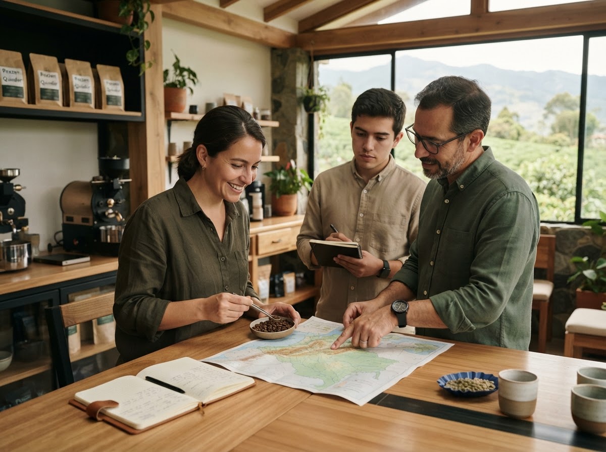 Pexzen Quindor — equipe analisando modelos de dados e indicadores financeiros em ambiente corporativo